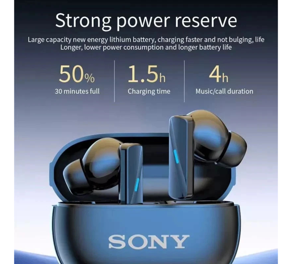 Sony True Wireless Bluetooth Earphones Waterproof In-Ear Fitness Music Headset