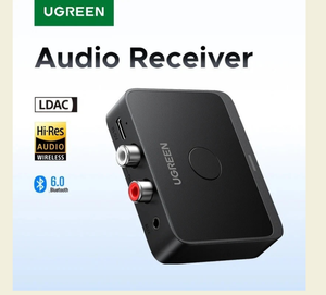 AUX Bluetooth Receiver LDAC AAC Hi-Fi 3.5Mm Jack 2RCA RCA Audio Bluetooth 6.0 Ad