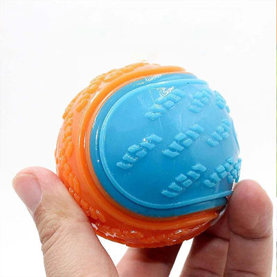 Scooby-Doo Durable Squeaky set of 6 Dog Balls for teeth Cleaning Interactive UK
